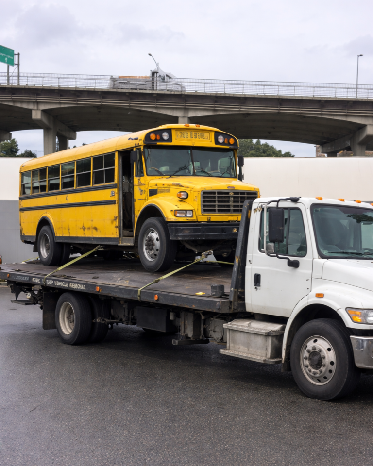 old scrap bus removal surrey